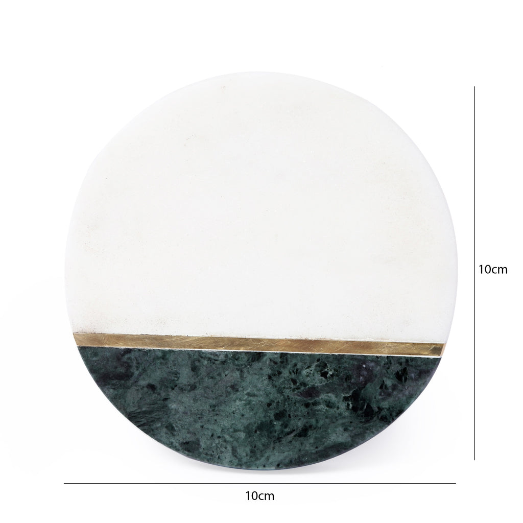 Marble coasters - Set of 4
