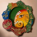 Ganesha themed plate