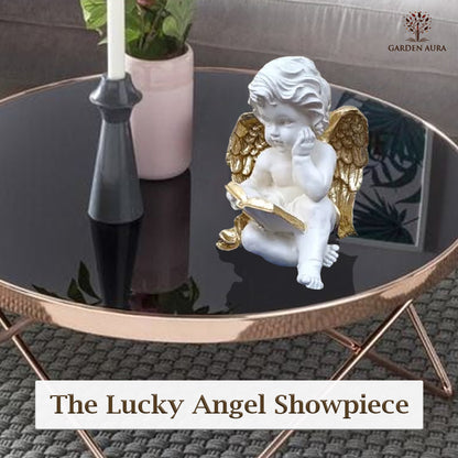 The Lucky Angel showpiece for desk