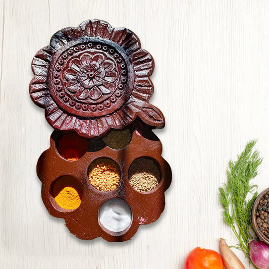 Wooden Spice box